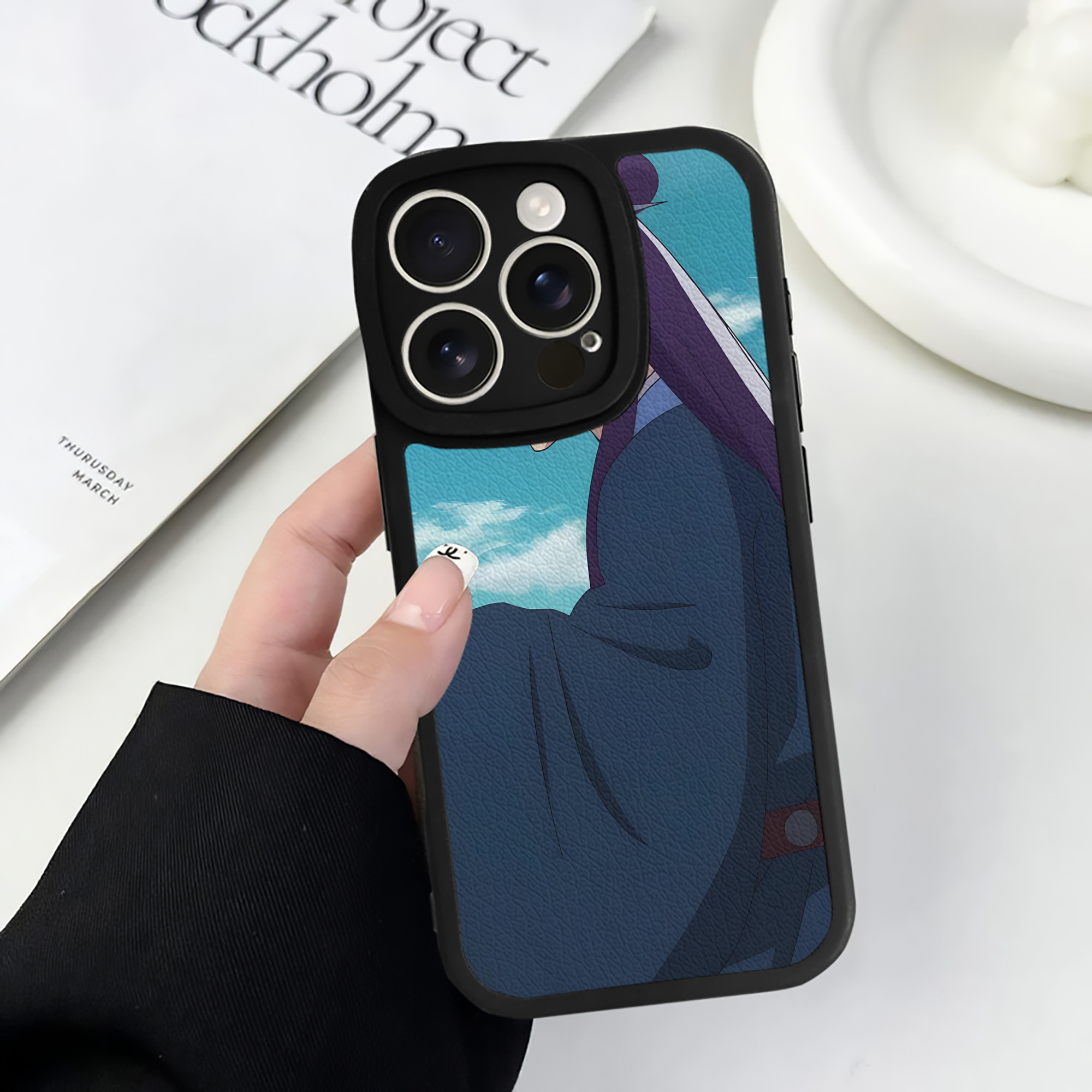 薬屋のひとりごと The Apothecary Diaries 【iPhone 16シリーズ対応】シリコンスマホケース（レザー調） 材質：シリコン